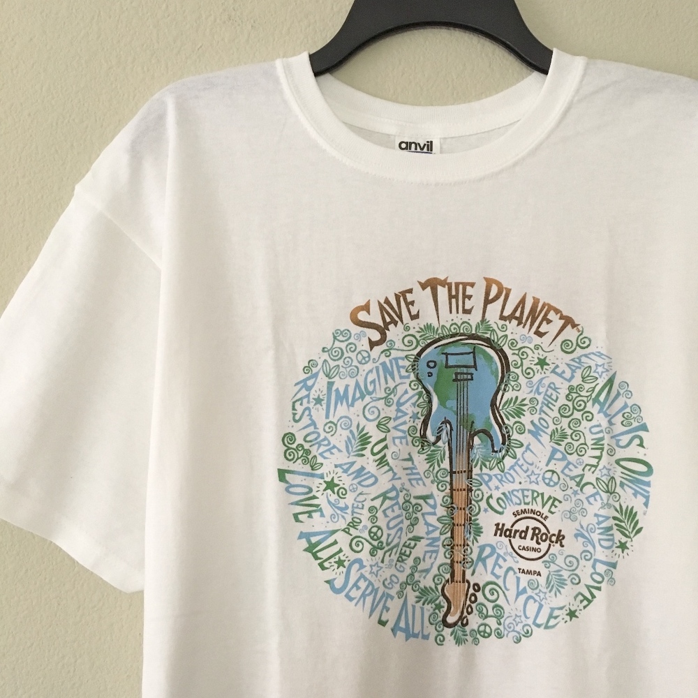 SAVE THE PLANET - Seminole Hard Rock Tampa T-Shirt